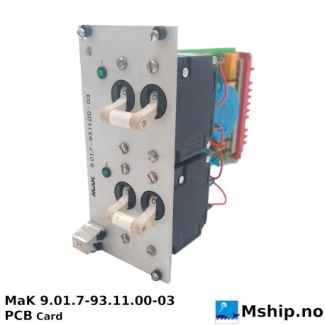MaK S 9.01.7-93.11.00-03 — Manufacturer: MaK, Model: MaK S 9.01.7-93.11.00-03, Manufacturers part number: 9.01.7-93.11.00-03, Alternative part number: 901793110003