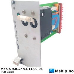 MaK S 9.01.7-93.11.00-06 — Manufacturer: MaK, Model: S 9.01.7-93.11.00-06, Manufacturers part number: 9.01.7-93.11.00-06, Alternative part number: 901793110102