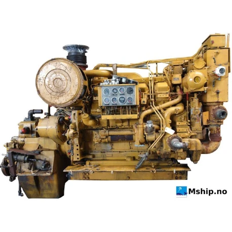 Caterpillar  3508TA — Manufacturer: Caterpillar, Model: 3508TA, Arrangement number: 2W8866, Serial number: 69Z00341, Performance specification: 0T6484, Year: 1987, HP: 705, kW: 526, RPM: 1200, Running Hours: 81161, Other: Gear box shown in photo is sold - not included.