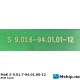 MaK S 9.01.7-94.01.00-12 — Manufacturer: MaK, Model: S 9.01.7-94.01.00-12, Manufacturers part number: 9.01.7-94.01.00-12, Alternative part number: 901794010012