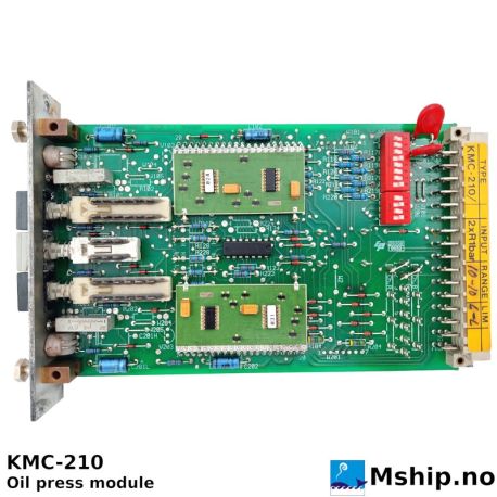 Kongsberg Autronica KMC-210 — Manufacturer: Kongsberg Autronica, Model: KMC-210, Manufacturers part number: 7252-013.0005, Alternative part number: 72520130005