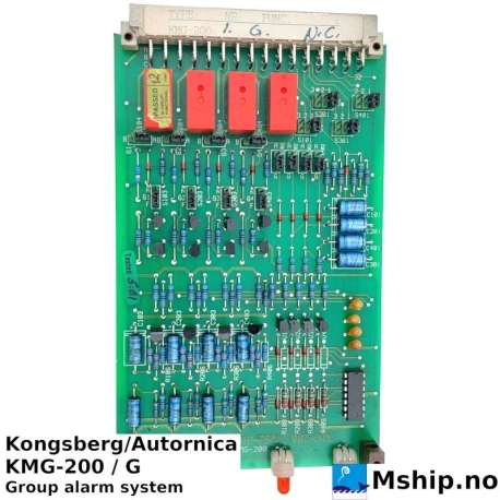 Kongsberg/Autornica  KMG-200 / G — Manufacturer: Autronica, Model: KMG-200, Manufacturers part number: 7252-019.0003, Alternative part number: 72520190003