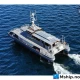 20 meter SWATH survey vessel — Manufacturer: 20 meter SWATH survey vessel, Model: 20 meter Swath Catamaran, Year: 2014, Fuel Type: Diesel, Class: Norwegian maritime authority, Other: Yard: CTRUCK LTD, Essex,  UK., Weight: 32 Tonnes, Passengers: 12, Length Overall LOA Meter: 20,2 meter, Molded Breadth Meter: 7,5 meter, Design Draft Meter: 1,47 meter, Draft (Maximum) Meter: 1,9 meter, Cargo Deck Area:: Fwd deck space 37m² max. Aft deck space 34m² max, Deck Cargo Capacity:: 16 ton, Fuel Oil:: 4000 liter, ACCOMMODATIONS:: Galley, shower, toilet., Main Engines:: 2 x 650 hp Cummins QSM 11, Total Propulsion HP:: 1300 hp, Propulsion:: 2 x Rolls-Royce 36 A3, LIFESAVING EQUIPMENT: According to requirement., Deck strenght m  ²: 1t/m², Maximum speed: 19 knot, Economical speed: 15, Fuel consumption: abt 54 liter / hr @ survey speed 10 knot. abt 20 litre / hr @ survey speed 5 knot, ROV: Sperre SUB-fighter 10K ROV, Max depth 1000 m, 1000m tether, stabilizer system: Naiad Dynamics hydraulic stabilizers