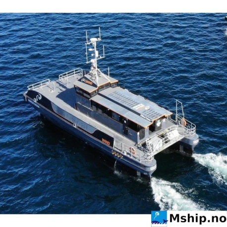 20 meter SWATH survey vessel — Manufacturer: 20 meter SWATH survey vessel, Model: 20 meter Swath Catamaran, Year: 2014, Fuel Type: Diesel, Class: Norwegian maritime authority, Other: Yard: CTRUCK LTD, Essex,  UK., Weight: 32 Tonnes, Passengers: 12, Length Overall LOA Meter: 20,2 meter, Molded Breadth Meter: 7,5 meter, Design Draft Meter: 1,47 meter, Draft (Maximum) Meter: 1,9 meter, Cargo Deck Area:: Fwd deck space 37m² max. Aft deck space 34m² max, Deck Cargo Capacity:: 16 ton, Fuel Oil:: 4000 liter, ACCOMMODATIONS:: Galley, shower, toilet., Main Engines:: 2 x 650 hp Cummins QSM 11, Total Propulsion HP:: 1300 hp, Propulsion:: 2 x Rolls-Royce 36 A3, LIFESAVING EQUIPMENT: According to requirement., Deck strenght m  ²: 1t/m², Maximum speed: 19 knot, Economical speed: 15, Fuel consumption: abt 54 liter / hr @ survey speed 10 knot. abt 20 litre / hr @ survey speed 5 knot, ROV: Sperre SUB-fighter 10K ROV, Max depth 1000 m, 1000m tether, stabilizer system: Naiad Dynamics hydraulic stabilizers