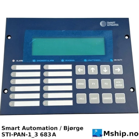 Smart Automation - Bjørge - Operator Display - STI-PAN-1_3 683 A — Manufacturer: Smart Automation / Bjørge, Model: STI‐PAN1 683A, Manufacturers part number: 3001921, Alternative part number: STIPAN1