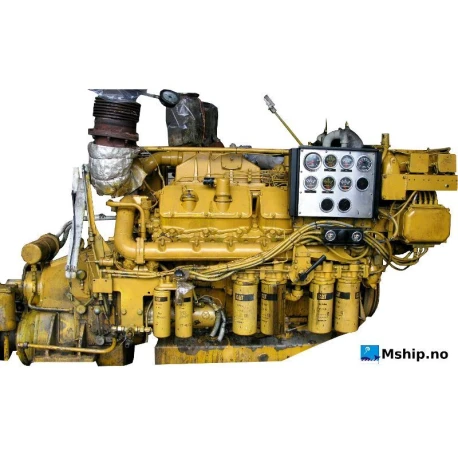 Caterpillar 3412 — Manufacturer: Caterpillar, Model: 3412, Serial number: 60M385, HP: 520, kW: 388, RPM: 1800, Running Hours: 36800