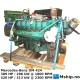 Mercedes-Benz OM 424 — Manufacturer: Mercedes-Benz, Model: OM 424, Alternative part number: OM424, Serial number: 424-900-000-003317, Year: 1988, HP: 389 / 420, kW: 288 / 313, RPM: 1800 / 2300, Running Hours: 12.218, Cylinder bore: 128 mm, Piston Stroke: 142 mm, Number of cylinders: 12, Displacement: 21927 cm³, Cylinder configuration: V-engine, Fuel Type: Diesel