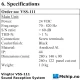 Vingtor VSS-111 Sound Reception System — Manufacturer: Vingtor / Stento, Model: VSS-111, Weight: 1 Kg, Volt: 24 VDC, HZ: 70-820 Hz, DIMENSIONs: 280 x 140 x 90