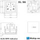 DEIF XL96  Analouge RPM Bridge Indicator    https://mship.no
