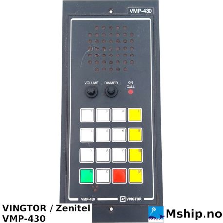 VINGTOR / ZENITEL VMP-430 — Manufacturer: VINGTOR / ZENITEL, Model: VMP-430, Manufacturers part number: 1020603700, Alternative part number: 01072810000015 20/07 R0102