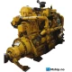Caterpillar D353 — Manufacturer: Caterpillar, Model: D353, Serial number: 47B2141, HP: 425, kW: 317, RPM: 1225, Running Hours: 23678, Cylinder bore: 159 mm, Piston Stroke: 203 mm, Number of cylinders: 6, Cylinder configuration: In line, Other: Gear: Pay&Brinck,  3,75:1 gear ratio.   Fitted with PTO in front. (sold separately)