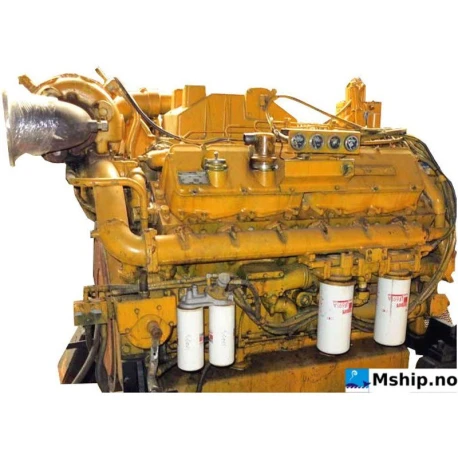 Caterpillar 3412 — Manufacturer: Caterpillar, Model: 3412, Arrangement number: 4W3920, Serial number: 30M02685, Performance specification: 0T6083, HP: 520, kW: 388, RPM: 1500, Cylinder bore: 137 mm, Piston Stroke: 152 mm, Number of cylinders: 12, Cylinder configuration: V-engine