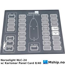 Norselight NLC-24 w/ Karismar Panel Card 8/40    https://mship.no