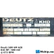 Deutz SBV 6M 628 — Manufacturer: Deutz, Model: SBV 6M 628, Serial number: 7106428, Year: 1985, HP: 816, kW: 600, RPM: 673, Cylinder bore: 240 mm, Piston Stroke: 280 mm, Number of cylinders: 6