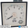 Bergen Engines X100 RPM Meter — Manufacturer: Bergen Engines / Schüttelfest, Model: 0-1200  RPM instrument, Alternative part number: 25.07K