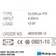 DEIF DLQ96-PC-PW  RPM METER — Manufacturer: DEIF / WICHMATIC, Model: DLQ96-pc-PW, Manufacturers part number: 400030389.10, Alternative part number: 0801-10, Amps: 4-20mA