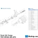 Teral Oil Pump TRP-MHG6-DB-4FK — Manufacturer: Teral, Model: TRP-MHG6-DB-4FK, Manufacturers part number: M-6081 6059012, Alternative part number: MFG. No. D8764117, Serial number: T17M196284, Volt: 400, HZ: 60, Pump Pressure BAR: 0,3 MPa, Volume - cm³ /round: 11,1 L/min