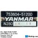 Fuel Injection Pump - Yanmar 53604-51200 for Yanmar N280 engine    https://mship.no