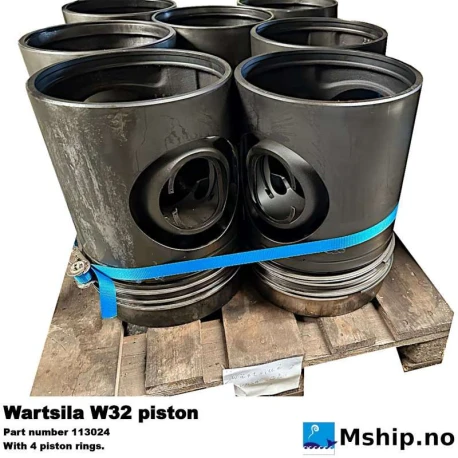 WÄRTSILA Vasa 32  Piston — Manufacturer: Wärtsilä, Model:  WÄRTSILA Vasa 32, Manufacturers part number: 113025, Cylinder bore: 320 mm, Other: 4 piston rings.