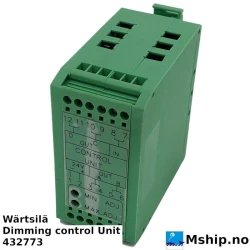 Wärtsilä Dimming control Unit 432773 — Manufacturer: Wärtsilä, Model: Dimming control Unit
, Manufacturers part number: 432773, Alternative part number: 601.01.70-01.035