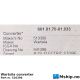 Wartsila converter — Manufacturer: Wärtsilä, Manufacturers part number: 510396, Alternative part number: 2033881359