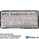 MTU Elektronik Panel — Manufacturer: MTU, Model: Panel, Manufacturers part number: 5105302762