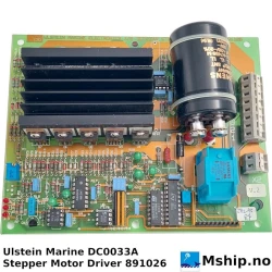 Ulstein Marine DC0033A — Manufacturer: Ulstein Marine Electronics A/S, Model: Steper Motor Driver DC0033A, Manufacturers part number: 891026, Alternative part number:  DC0033A