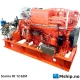 Scania DI 12 62M — Manufacturer: Scania, Model: DI 12 62M, Alternative part number: DI1262M, Serial number: 6631543, Year: 2010, kW: 315, RPM: 1500, Running Hours: 0 hours (+2 hours factory testing), Cylinder bore: 127 mm, Piston Stroke: 154 mm, Number of cylinders: 6, Displacement: 11.70 Litre, Cylinder configuration: In line, Rotation direction: CCW - Counter clockwise seen from aft, Fuel Type: Diesel, Other: Pumps / gear / clutch shown on photos are sold separately and are not included in the engine price.