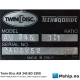 Twin Disc AM 345 BD 3300  pump drive — Manufacturer: Twin Disc, Model: AM 345 BD 3300 pump drive, Manufacturers part number: AM 345 BD 3300, Alternative part number: AM345BD3300, Serial number: 3405252, HP:  Maximum INPUT POWER 1010 hp, kW:  Maximum INPUT POWER 755 kW, RPM: MAX input speed 2600 rpm, Rotation direction: Output rotation is opposite to input rotation, Weight: 298 kg, Gear ratio: 1:1