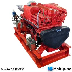 Scania DI 12 62M with PTO and hydraulic pumps  https://mship.no
