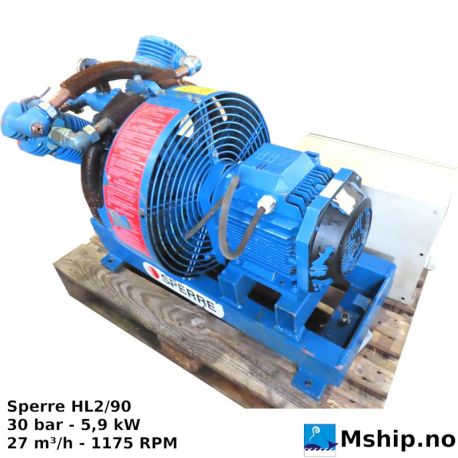 Sperre HL2/90 Start Air Compressor    https://mship.no