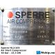 Sperre HL2/105 Air Start Compressor — Manufacturer: Sperre, Model: HL2/105, Serial number: 1051184, RPM: 1760, Class: DNV, m³ /h, cubic meter per hour capacity: 47m³ / h, Electric motor type: ABB M3AA 160L 4, Working pressure BAR: 30