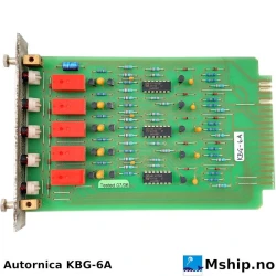 Autronica KBG-6-A — Manufacturer: Kongsberg Autronica, Model: KBG-6A
, Manufacturers part number: 7225-021.0005, Alternative part number: kbg6 72250210005