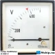 Celsa VoltMeter 0-400 V — Manufacturer: Celsa, Model: 0-400 Voltmeter, Manufacturers part number: EQ96n 0-400 Volt, Volt: 0-400 Volt, HZ: for alternating current 15 - 100 Hz, DIMENSIONs: Front frame (mm) 96x96 - cut out size 92x92 +0,8 mm