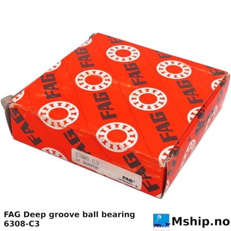 FAG Bearing 6308-C3    https://mship.no