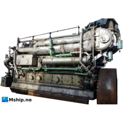 Deutz RBV 8 M 545 — Manufacturer: Deutz, Model: RBV 8 M 545, Serial number: 4657534, Year: 1968, HP: 1302, kW: 971, RPM: 380, Cylinder bore: 320 mm, Piston Stroke: 450 mm, Number of cylinders: 8, Cylinder configuration: In line, Rotation direction: Reversible engine - can rotate both ways, Other: Reversible engine.  Some parts sold - for spare parts., Remarks: Weight: NET 21.000 kg