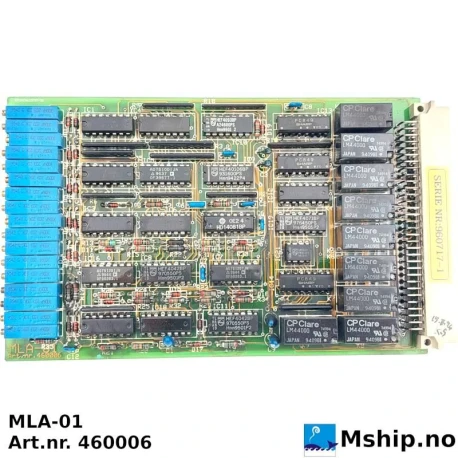 MLA-01 — Model: MLA-01, Manufacturers part number: 460006, Alternative part number: MLA01