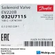 Danfoss Solenoid Valve EV220B — Manufacturer: Danfoss, Model: EV220B, Manufacturers part number: 032U7115, Alternative part number: 4360217 / 5640116 , Weight: 0.728 Kilogram