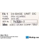 Idec FA-1 Base — Manufacturer: Idec Izumi Corp., Model: FA-1, Alternative part number: PFA-1C24RDC, Serial number: 76320-T