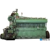 Grenaa 6 F 24 — Manufacturer: Grenaa, Model: 6 F 24, Serial number: 2234, Year: 1974, HP: 330, kW: 246, RPM: 500