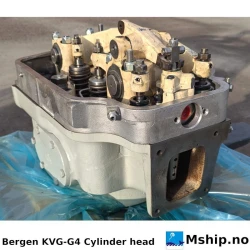 Bergen KVG-G4 Cylinder head — Manufacturer: Bergen Rolls-Royce, Model: KVG G4, Manufacturers part number: 201051, Fuel Type: GAS