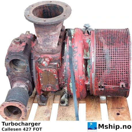 Turbocharger Callesen 427 FOT — Manufacturer: Callesen, Model: 427 FOT Turbocharger