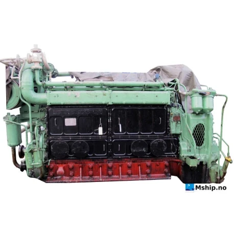 Lister-Blackstone ESSL12M — Manufacturer: Lister Blackstone, Model: ESSL12M, Arrangement number: Spec No.  K177-5, Serial number: ESSL12PR69C61, HP: 1200, kW: 895, RPM: 900