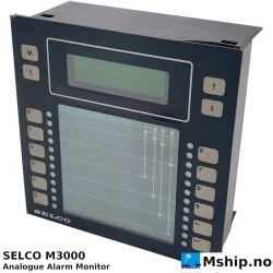 SELCO M3000 Analogue Alarm Monitor — Manufacturer: Selco, Model: M3000, Manufacturers part number: 181098, Alternative part number: M3000-30-00 / M30003000, Serial number: 320230, Volt: 24