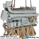 MWM RHS 518 V12 — Manufacturer: MWM, Model: RHS 518 V12, Manufacturers part number: RHS518V12, Serial number: 12379, HP: 370, kW: 276, RPM: 1800, Cylinder bore: 140 mm, Piston Stroke: 180 mm, Number of cylinders: 12, Displacement: 33,24, Cylinder configuration: V-engine, Fuel Type: HFO / Diesel, Governor type: Regulateurs Europa, Type - EHP 12
Model - AC3DE, Weight: 2700 kg