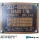 Self-Changing Gears MRF-700 Ratio 3:1 — Manufacturer: Self-Changing Gears LTD, Model: MRF-700, Manufacturers part number: UM1565, Alternative part number: MRF700, Serial number: 9272/2, Year: 1967, Class: DNV, Weight: 220 Kg, Gear ratio: 3:1