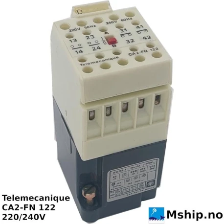 Telemecanique  CA2-FN 122 — Manufacturer: Telemecanique, Model: CA2-FN 122, Alternative part number: CA2FN122, Serial number: IEC255-1