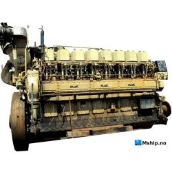 MaK 8 M 451 AK — Manufacturer: MaK, Model: 8 M 451 AK, Serial number: 25022, Year: 1976, HP: 1500, kW: 1119, RPM: 375, Other: for spare parts only.