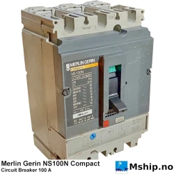 Merlin Gerin NS100N Compact — Manufacturer: Merlin Gerin / Schneider Electric, Model: NS100N Compact, Alternative part number: NS100N, Amps: 100, HZ: 50/60