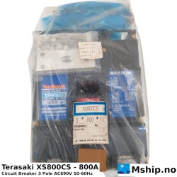 Terasaki XS800CS - 800A — Manufacturer: Terasaki, Model: XS800CS, Serial number: 97541C, Amps: 800, HZ: 50 / 60